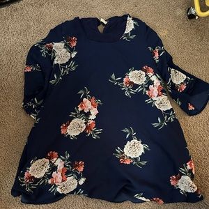 Long sleeve dress w/ pockets